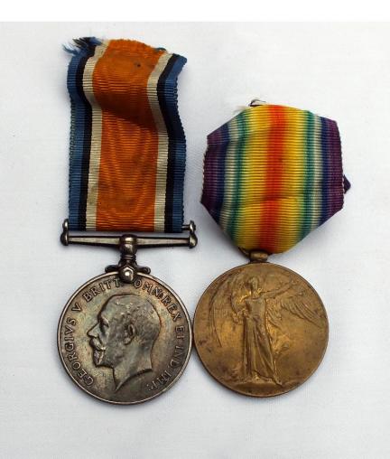 WW1 Pair to Royal Scots