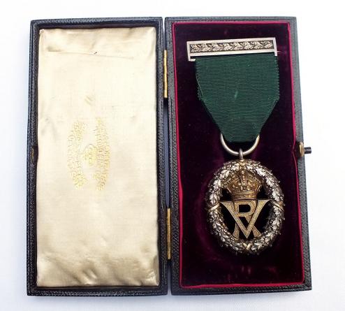 A&SH Attributed Victorian Territorial Officer Medal