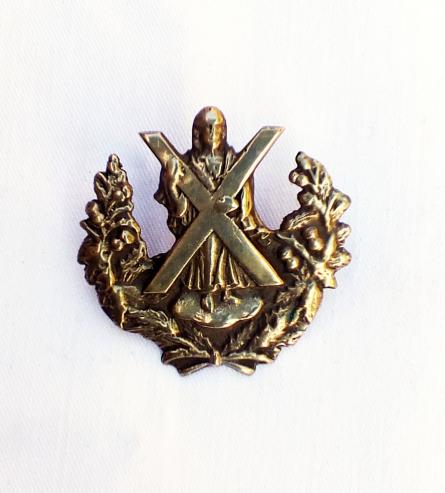 Cameron Highlander Sporran Cantle Badge