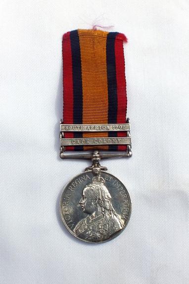 QSA Medal with Cape Colony & SA 1902 Clasp