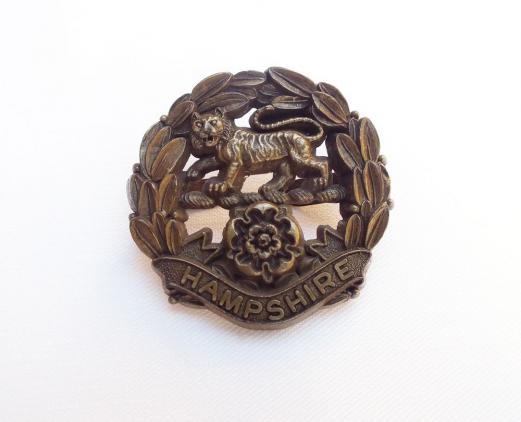 Hampshire Economy Badge (Plastic) Maker Marked