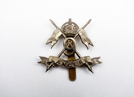 9th Queens Royal Lancers Cap badge