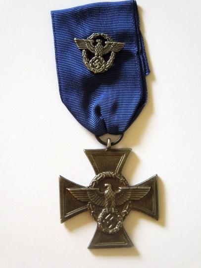 1938 German Police Long Service Medal
