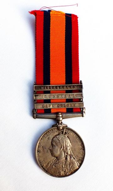 Victorian South Africa Medal correctly named to 2984 Corpl C Rouse