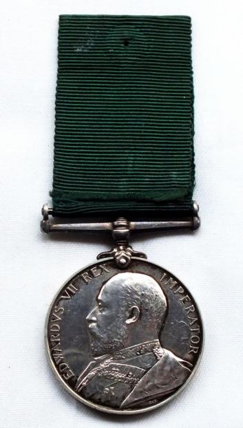 Volunteer Long Service Medal to Forbes 3rd Vol Bat Royal Highlanders