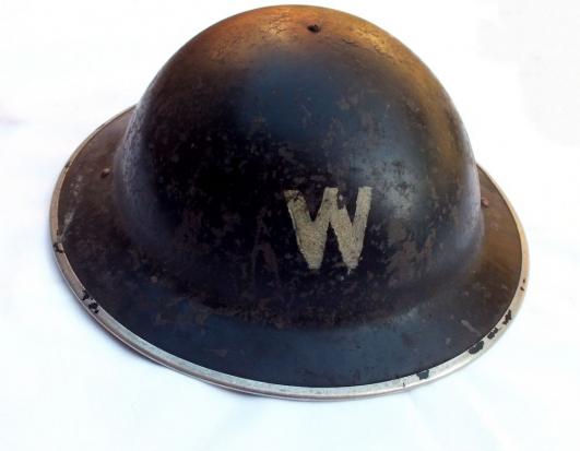 WW2 Home front Warden's Helmet