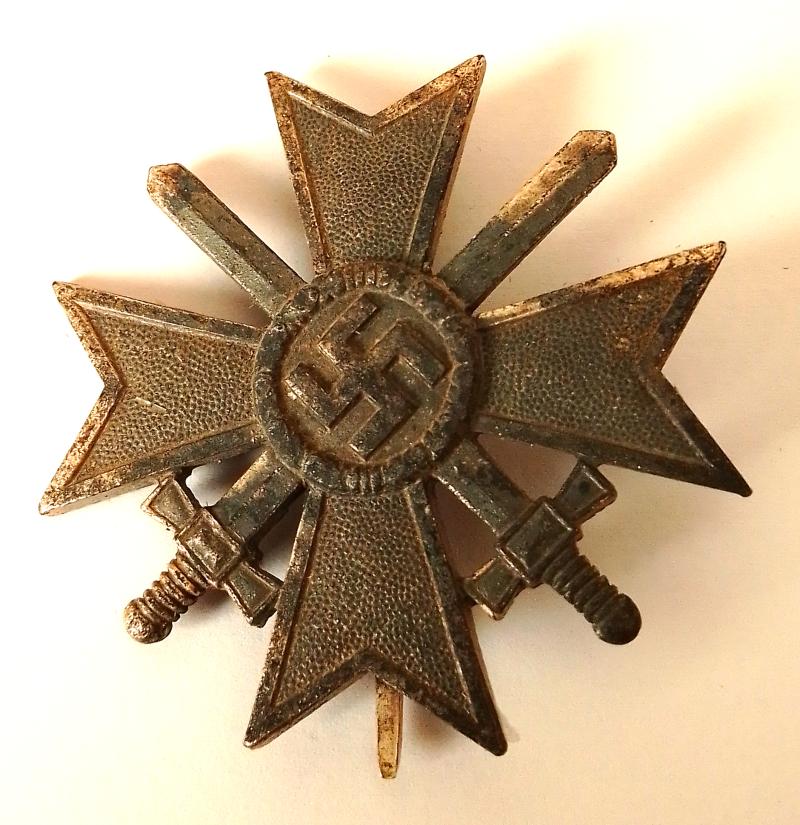 Maker Marked Third Reich 1st Class War Merit Cross with Swords