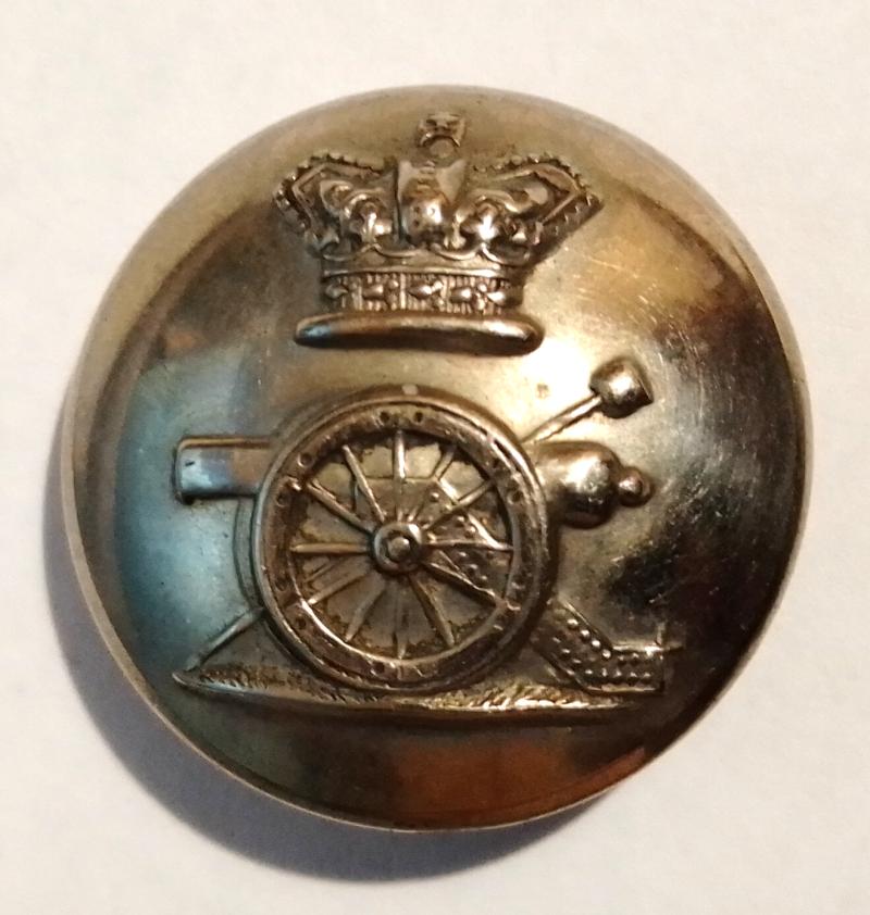 Maker marked 25 mm Victorian Artillery Tunic Button