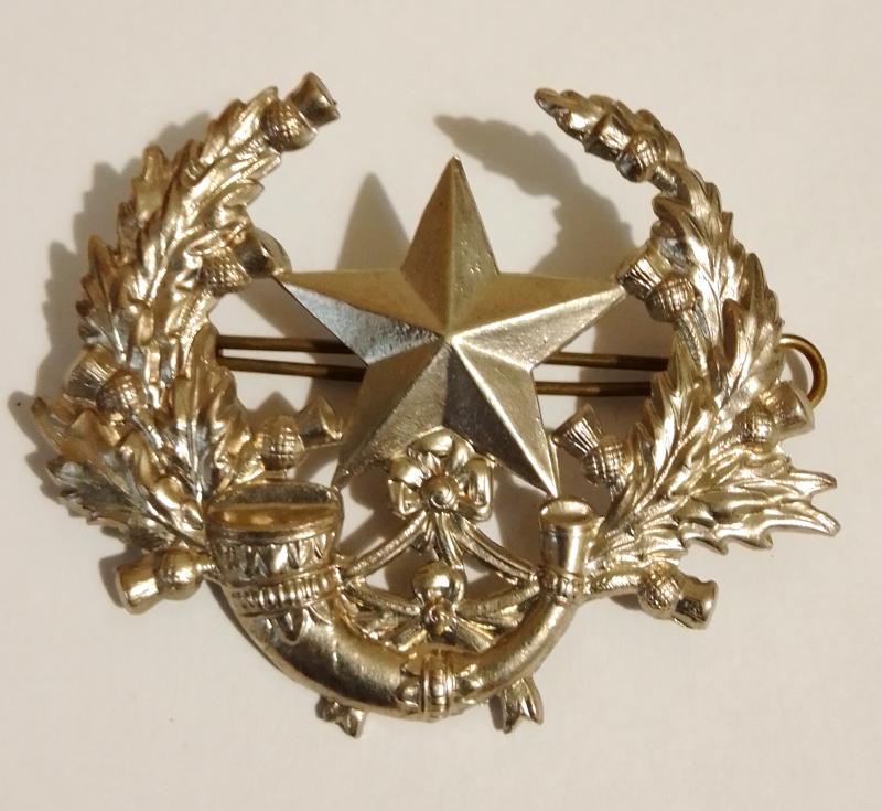 WW2 Period The Cameronians - Scottish Rifles O/Ranks Cap Badge