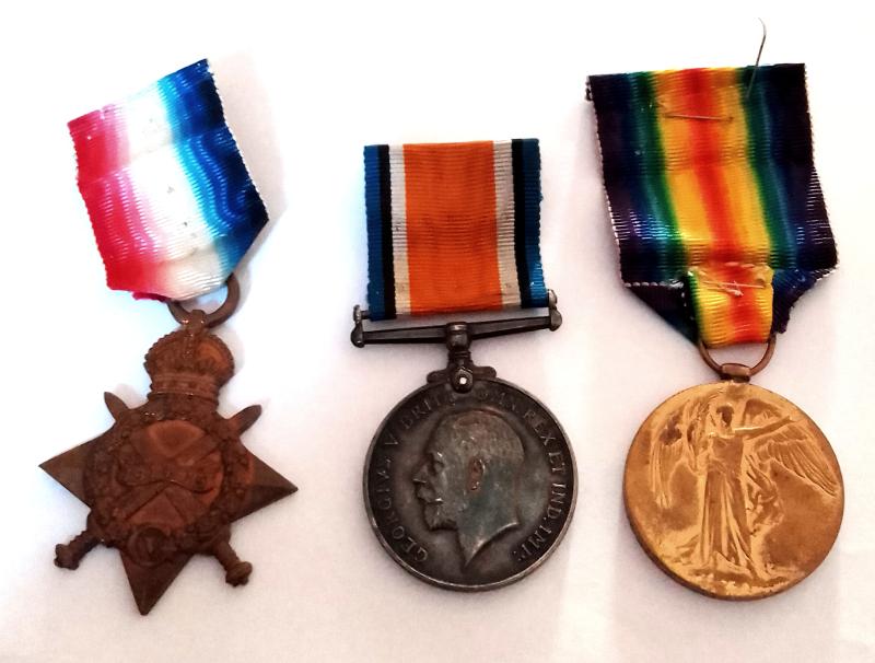 WW1 6th Bat Seaforth Highlanders 1914/15 Medal Trio with Research Documentation