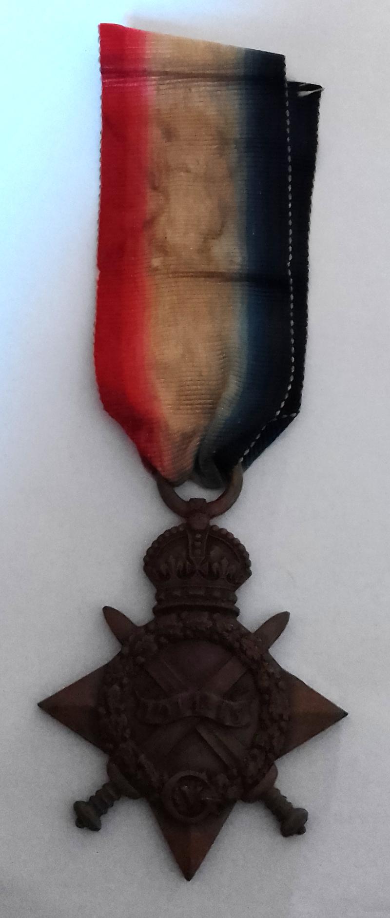 WW1 1914/15 Star to The Cameron Highlanders with Research Documentation