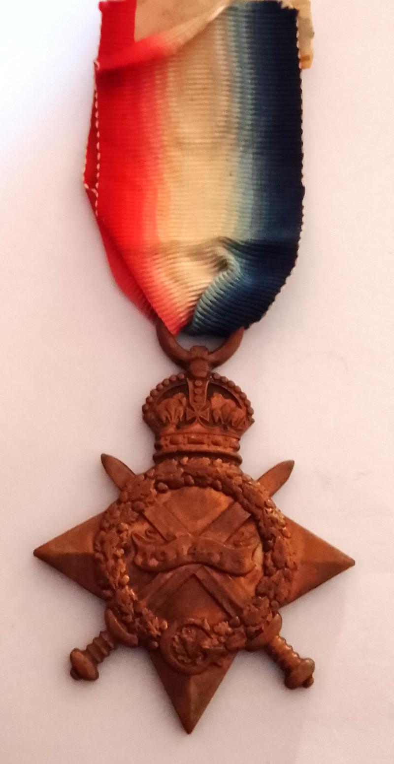 WW1 1914/15 Star to The Manchester Regiment with Research Documentation