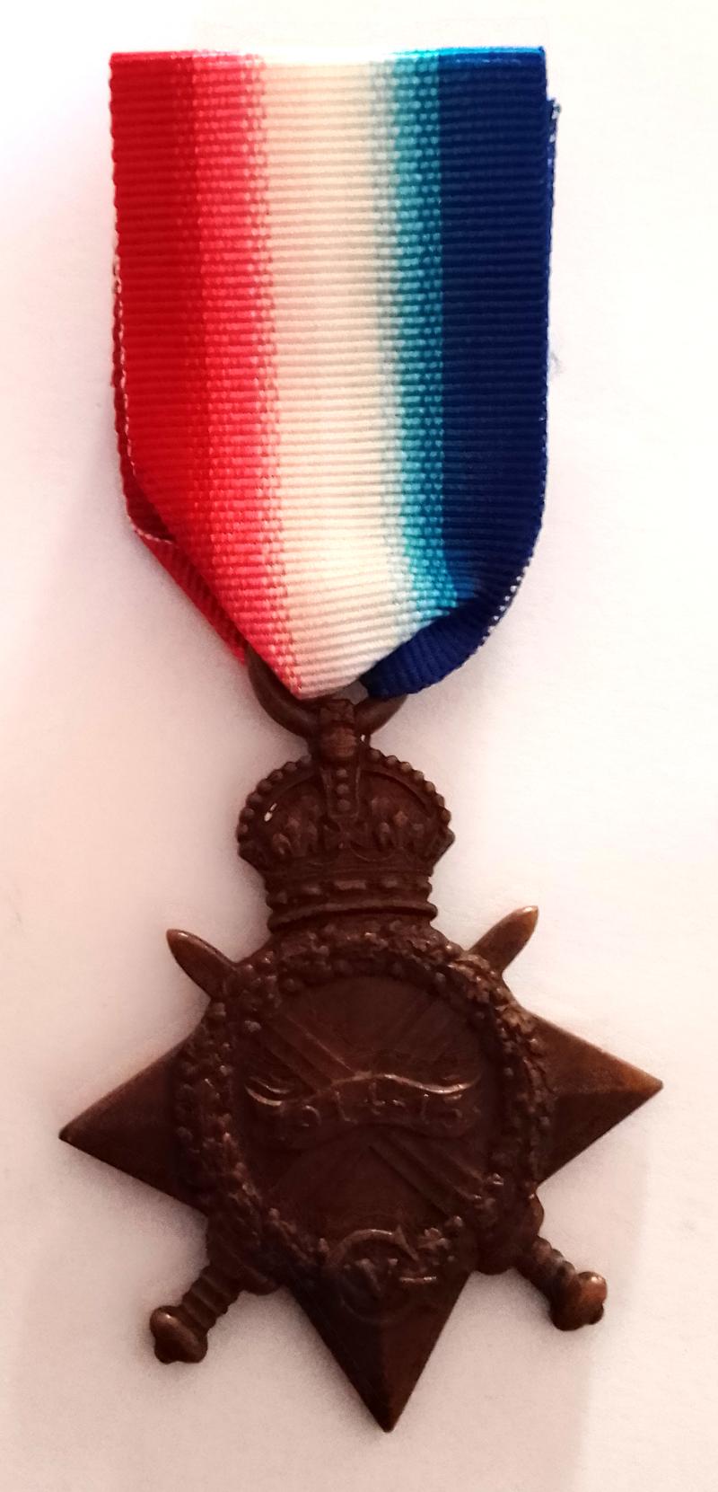 WW1 1914/15 Star to The Lancashire Fusiliers with Research Documentation