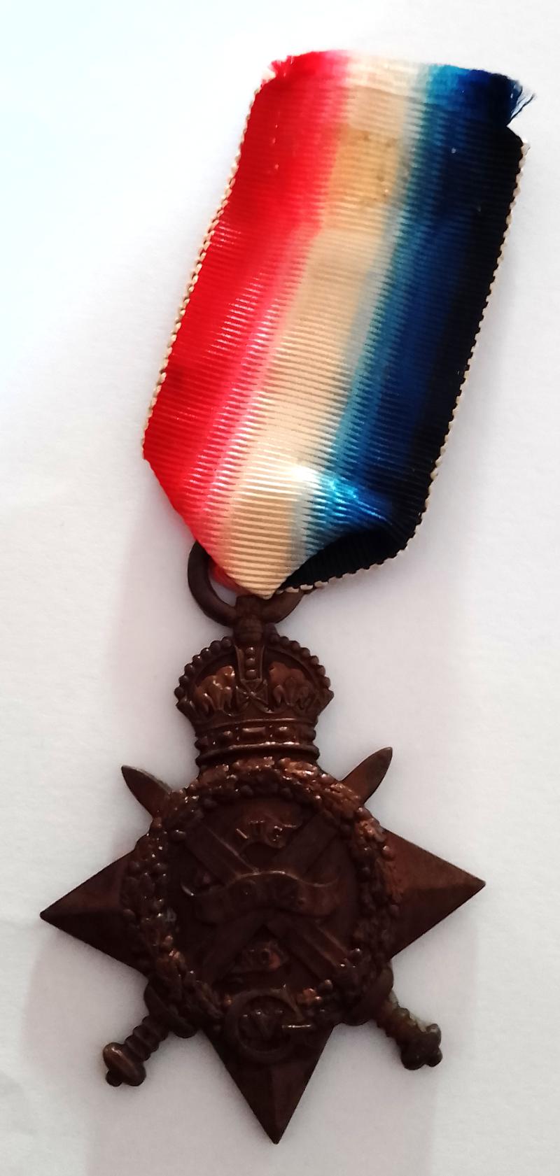 WW1 1914 Star to The 2nd Seaforth Highlanders with Research Documentation