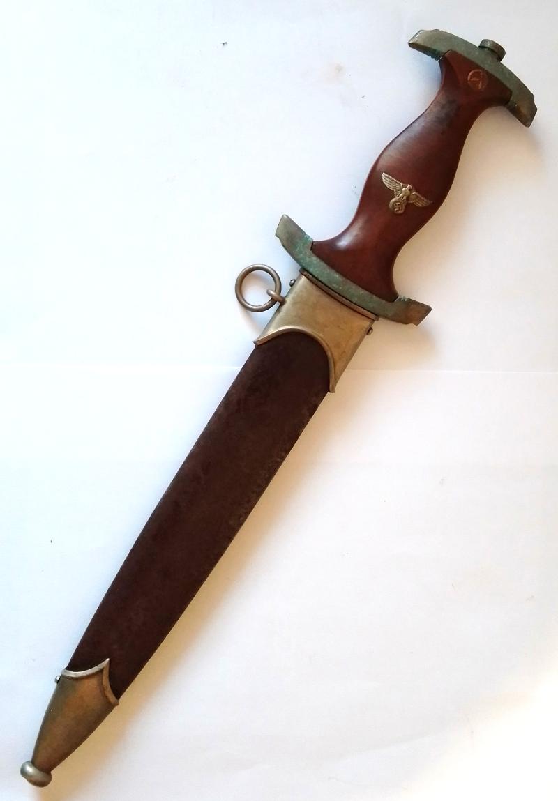 Untouched Early 1933 Model S.A Dress Dagger by Herman Schneider
