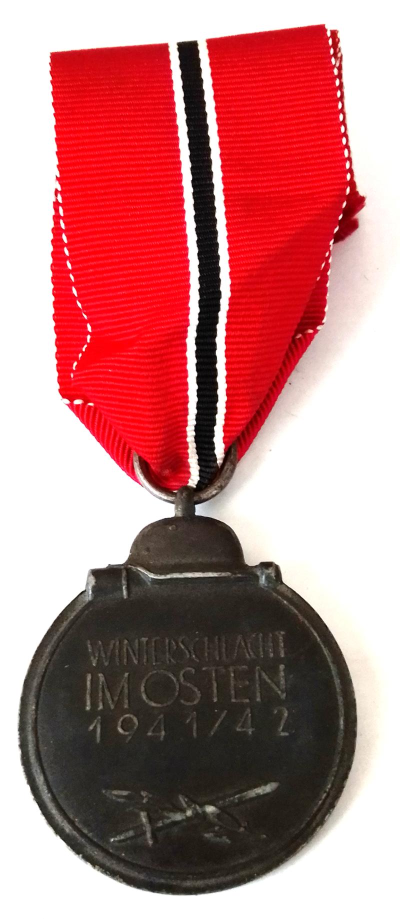 Third Reich Russian Front Medal with ribbon