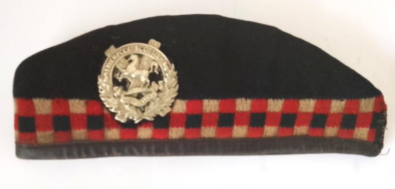 WW1 10th Bat Liverpool Scottish Glengarry