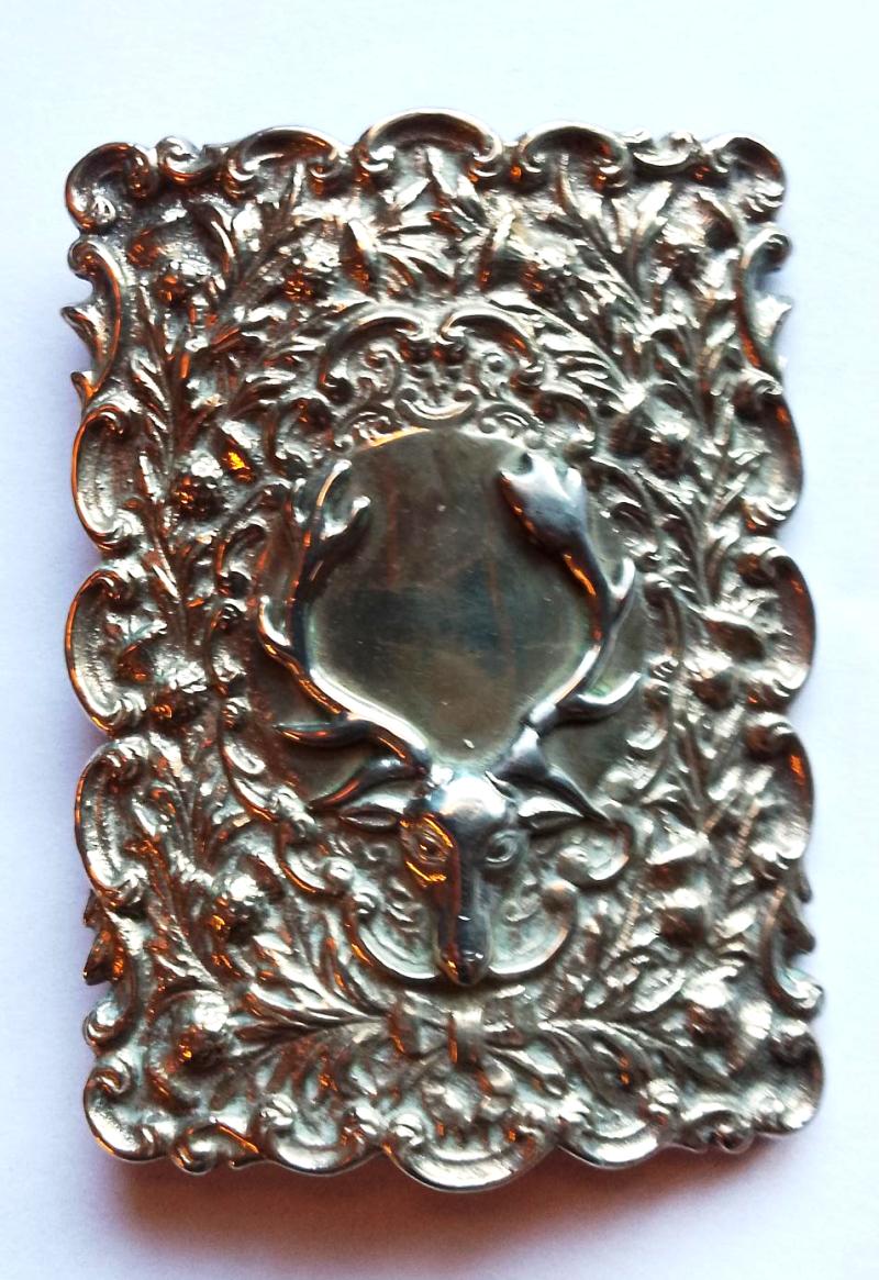 Highlanders Bandsman Belt Plate