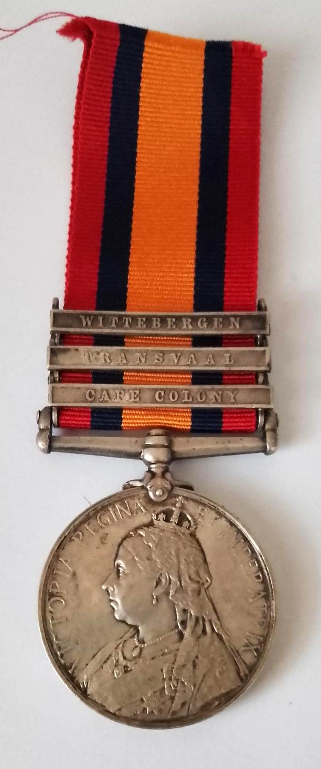 Queens South African Medal to 2nd Seaforths