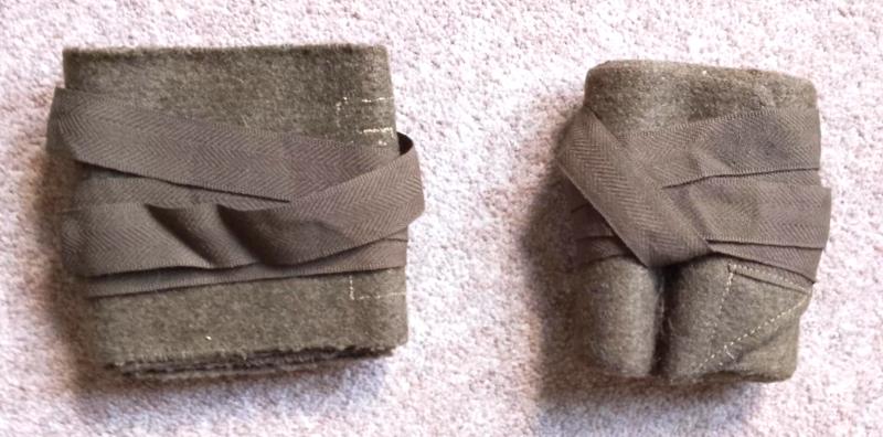 Matching Pair of WW2 British Putties