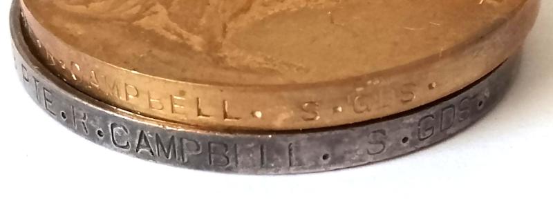 WW1 1914 Star Medal Grouping to The Scots Guards with Ribbon Bar & Research Documentation