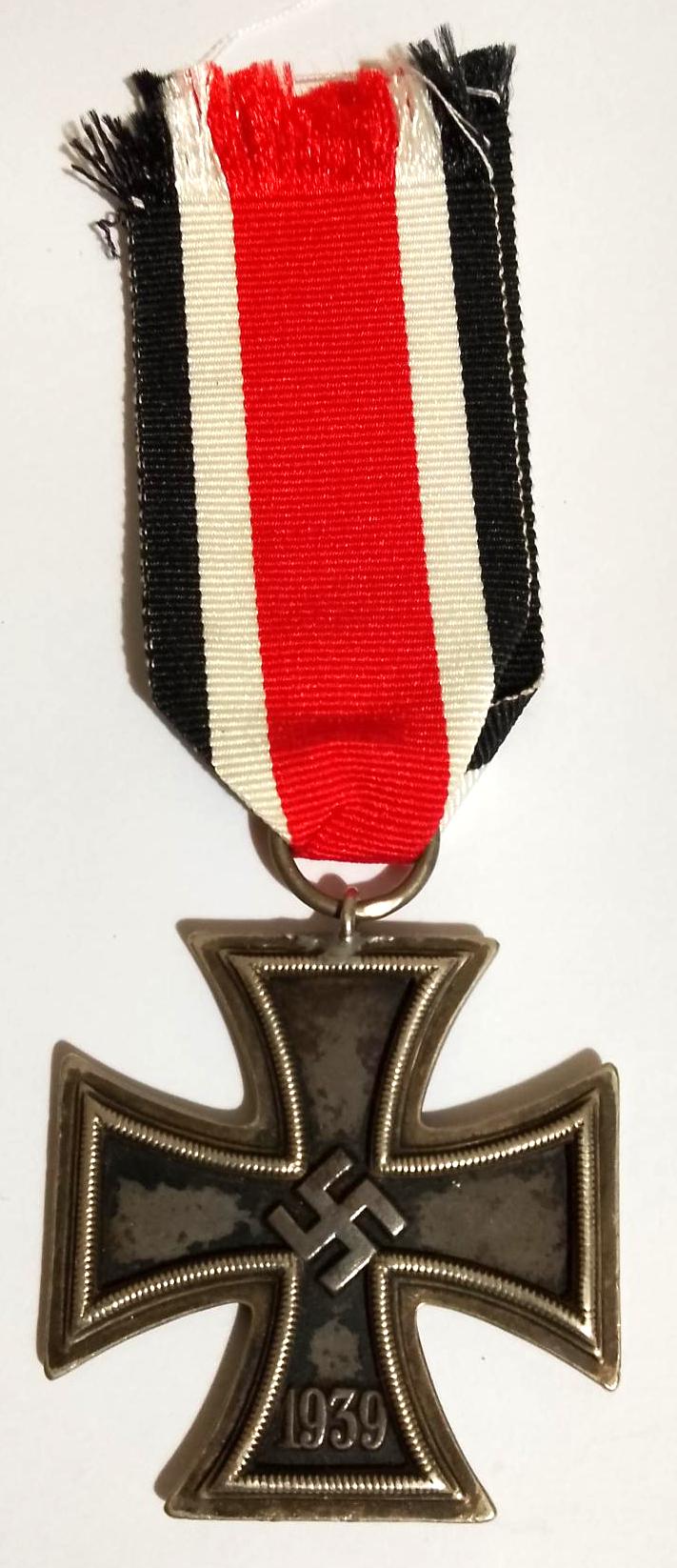 Third Reich Iron Cross 2nd Class with maker marked suspension ring