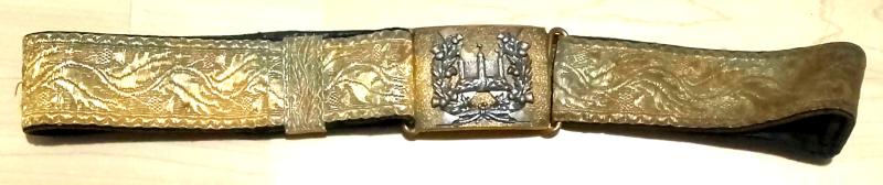 Kings Own Scottish Borders Officers Belt