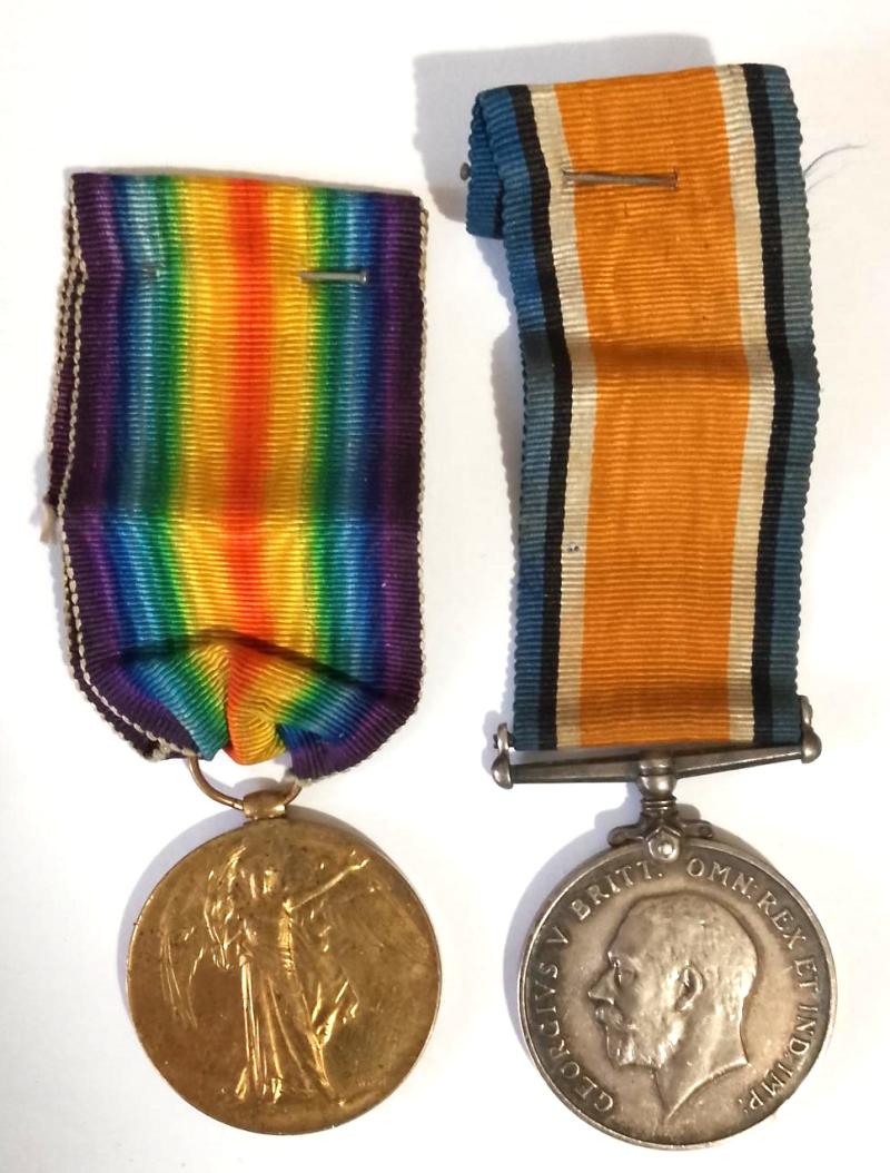 WW1 Medal Pair to The Argyll & Sutherland Highlanders