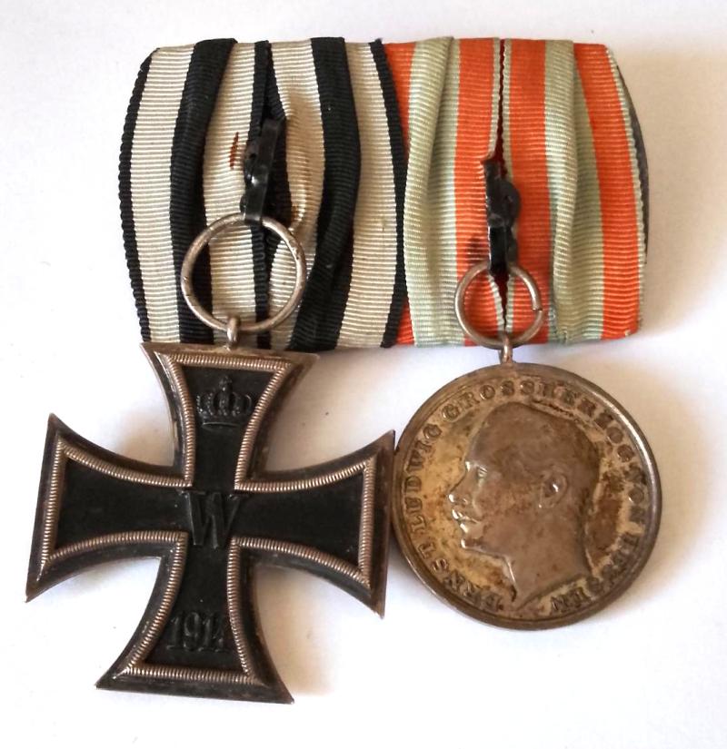 Imperial German Court Mounted Medal {2} Grouping