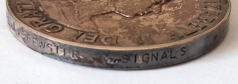 G.S.M with Northern Ireland Clasp, Entitlement Slip & Transit Box