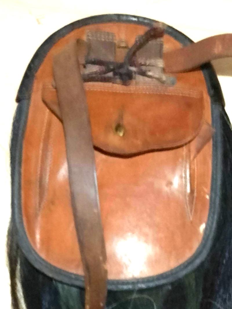 WW2 Period Cameron Highlanders Other Ranks Horse Hair Sporran