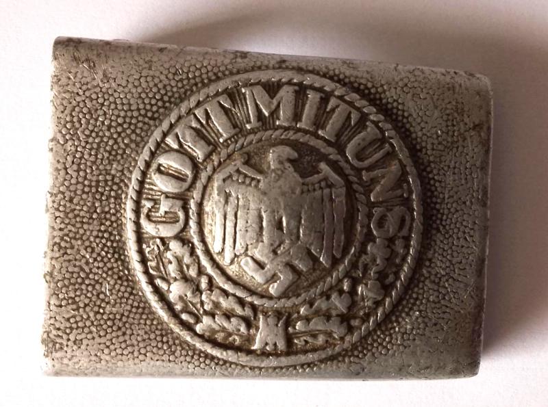 Third Reich Army Belt Buckle