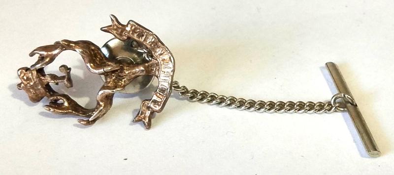 Seaforth Highlanders Lapel Badge with Fixing & Chain