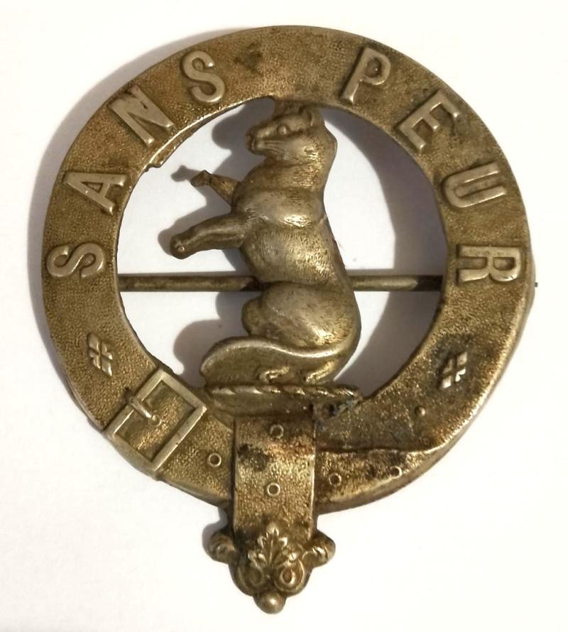 5th Bat Seaforth Highlanders Glengarry Badge