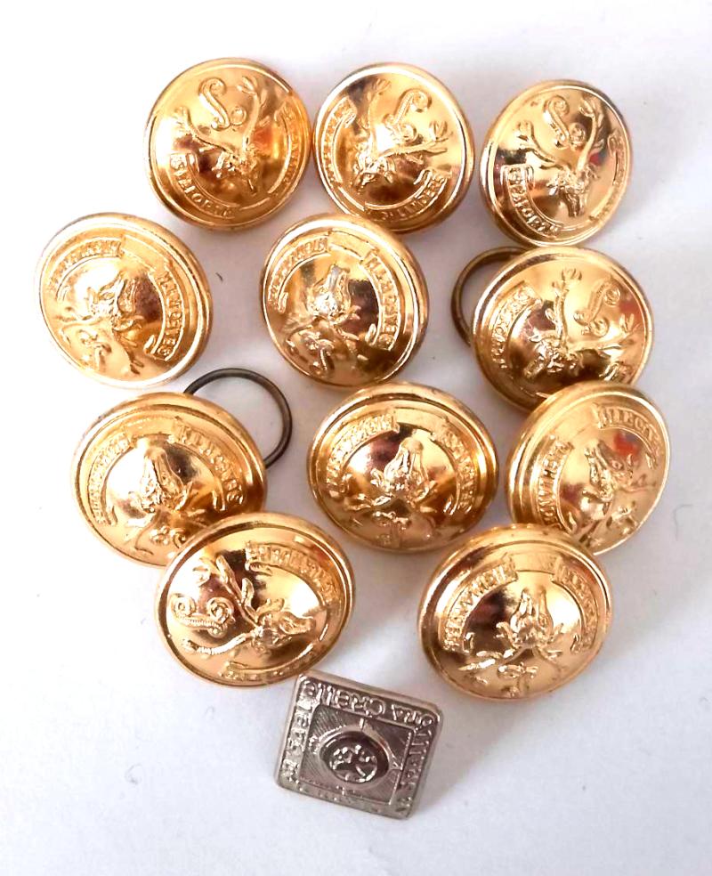 11 x Seaforth Highlanders Buttons