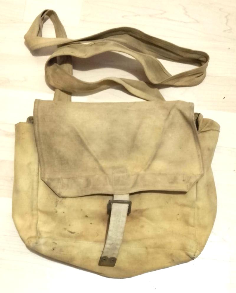 WW2 British Canvas Haversack with Strap
