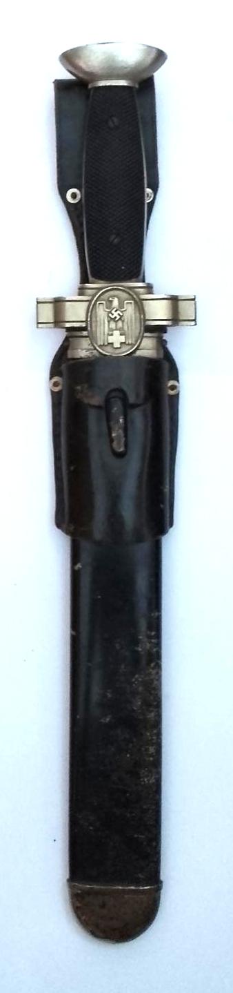 Third Reich Red Cross Hewer with Frog