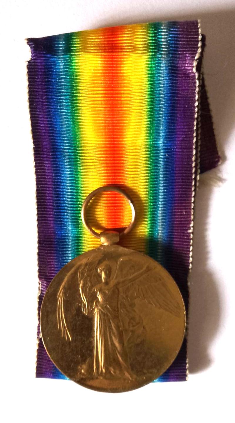 WW1 Victory Medal to Captain V.R Biddulph