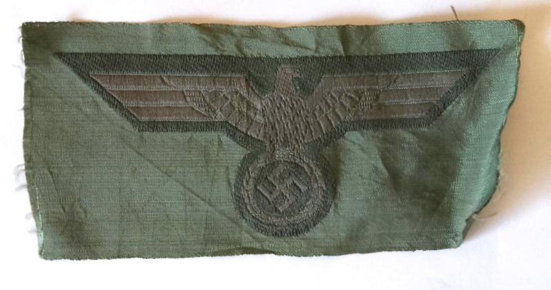 Third Reich Army Tunic Breast Eagle
