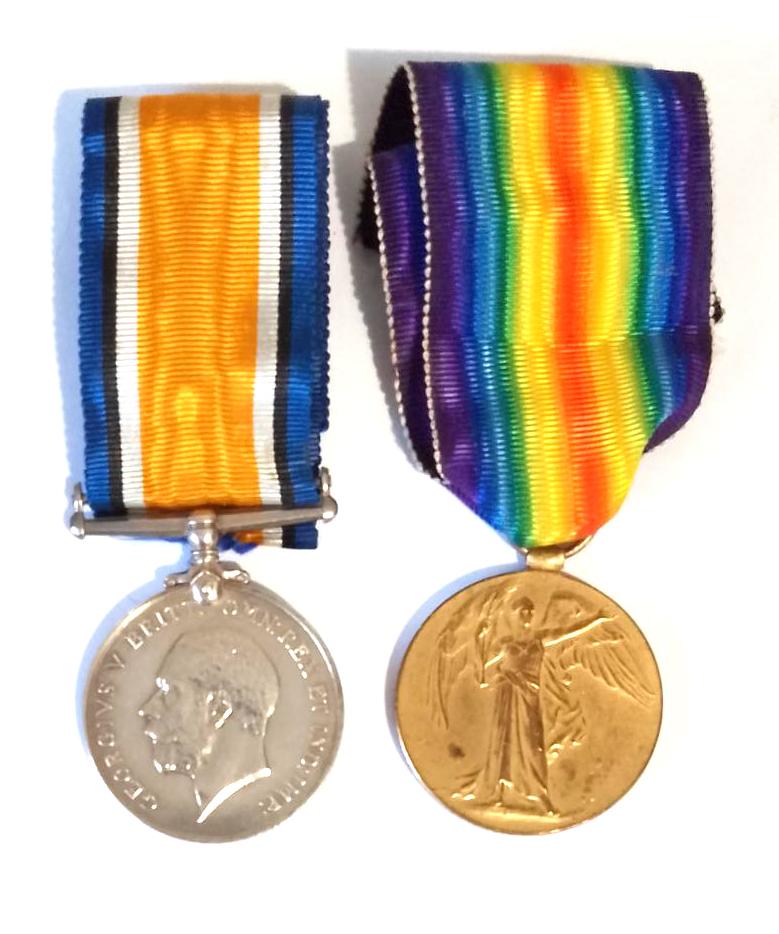 WW1 Medal Pair to The Lovat Scouts